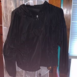 Black Windbreaker